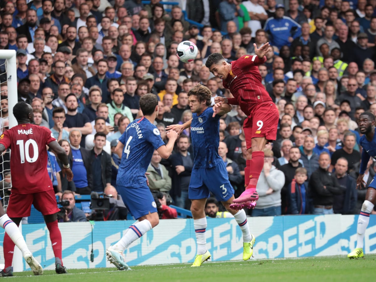 Roberto Firmino Rises Above Chelsea To Keep Up Liverpool S Perfect Start Football The Guardian