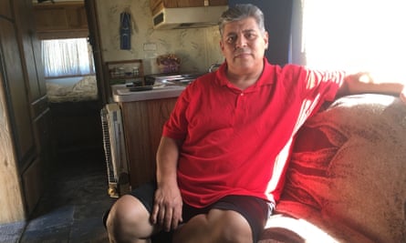 Frank Aldama has lived in his RV for four years.