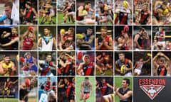 Essendon AFL players who have been banned for doping offences after a review by Wada which was announced in January 2016.