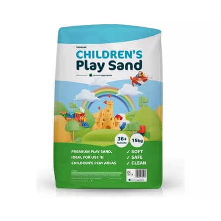 Bag of children’s play sand