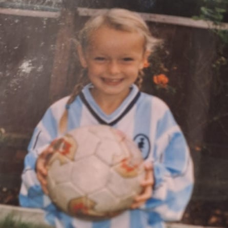 Keen footballer Alex played as a left back