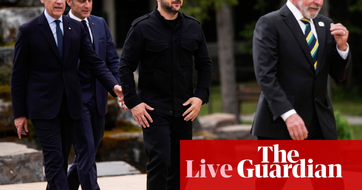 Ukraine and Europe in limbo after Trump sidelines Zelenskyy at G7 Europe live