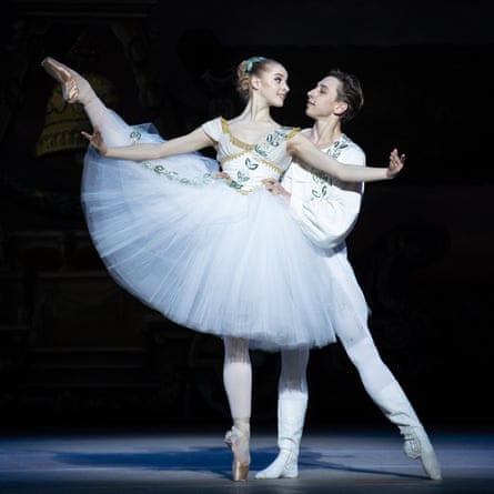 Natascha Mair and Denys Cherevychko of the Vienna State Ballet.