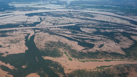 Aerial footage shows scale of flooding in Brazil's Rio Grande do Sul – video