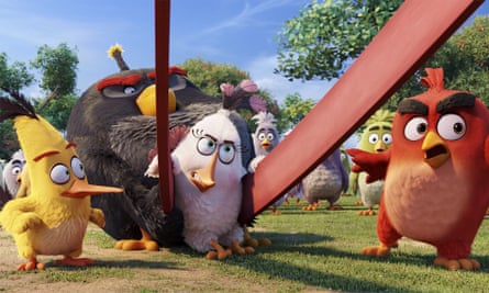 Scene from The Angry Birds Movie.