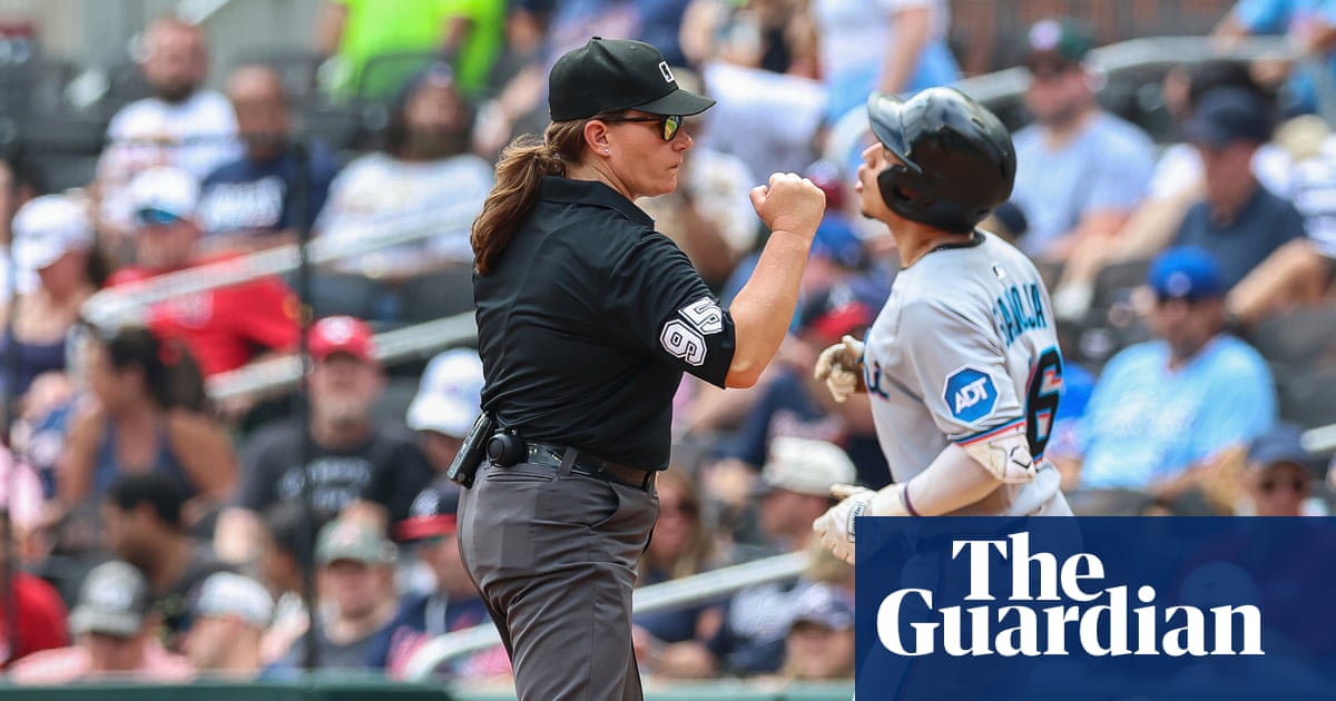 The dream came true': Major League Baseball gets its first female umpire