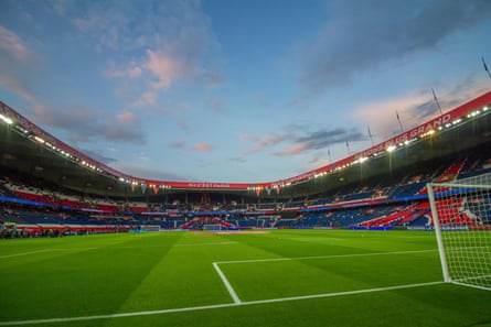 PSG take on Barcelona at the Parc des Princes in Paris on Wednesday.