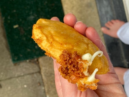 Christa Jimenez's empanadas are 'deeply golden and deliciously crisp'.