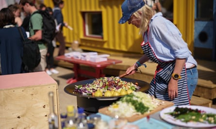 Street food by the harbour.