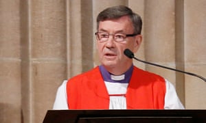 Sydney Anglican Archbishop Glenn Davies at a church service