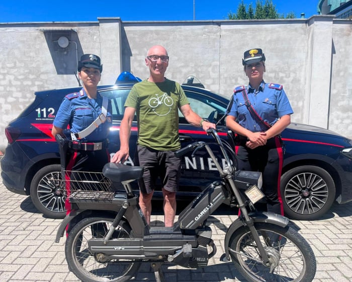 Wheels of justice turn (very) slowly: moped stolen in 1984 returned to owner