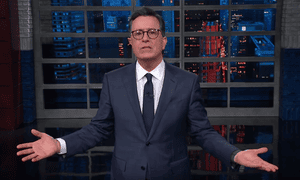 Stephen Colbert: ‘He’s back to Crooked Hillary and Russia hoax? Oh wait, oh no – did someone reset Donald Trump to factory settings?’