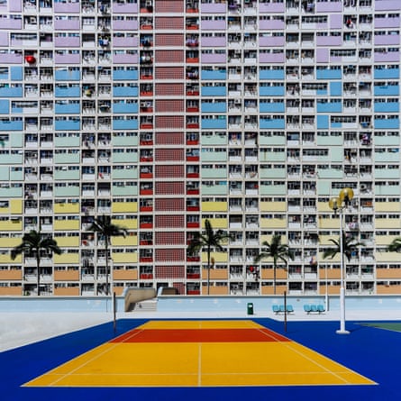 Pastel power … Choi Hung estate in Hong Kong.