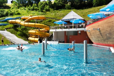 A waterpark in Saalbach-Hinterglemm.