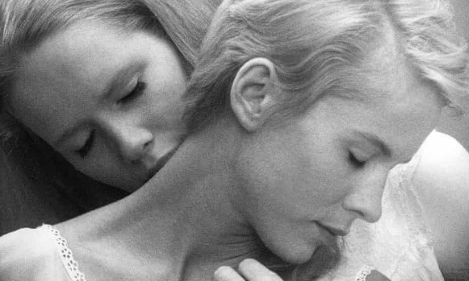 Two become one … Bibi Andersson and Liv Ullmann in Ingmar Bergman’s 1966 film Persona.