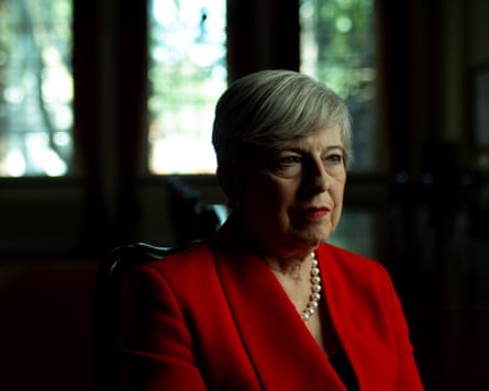 Theresa May in The Salisbury Poisonings: A Spy Next Door.