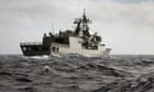 Australian naval divers injured after being subjected to Chinese warship's sonar pulses