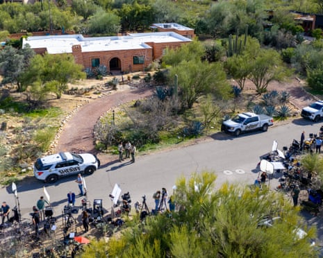 FBI conducting 'extensive search' on roads near Nancy Guthrie home | Arizona | The Guardian