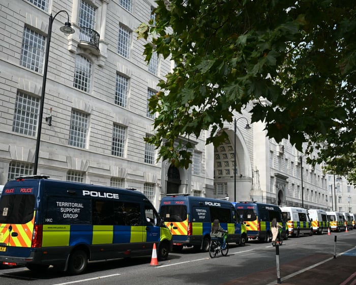 Police make arrests at London Palestine Action ban protest