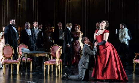 La Traviata performed by Scottish Opera at Theatre Royal, Glasgow.