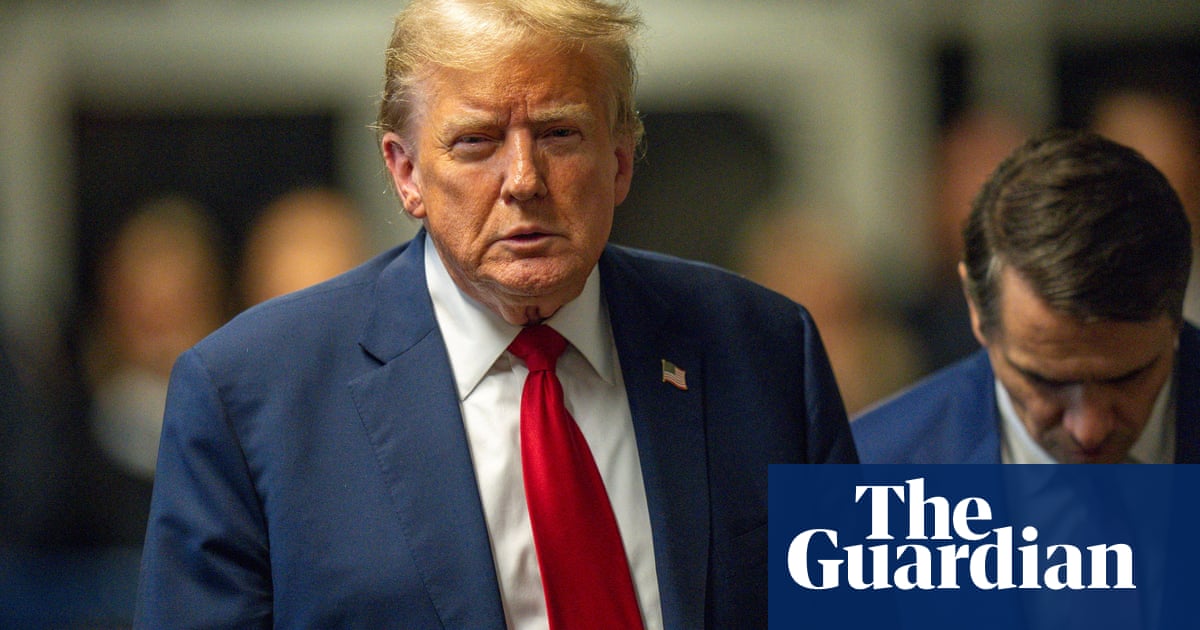 Trump turns trial into circus as Biden tries to focus minds on economy | Donald Trump Trump turns trial into circus as Biden tries to focus minds on economy | Donald Trump