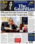 Guardian front page 14 December 2020.