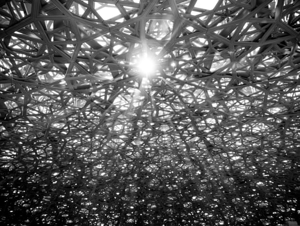 The roof of the Louvre Abu Dhabi.
