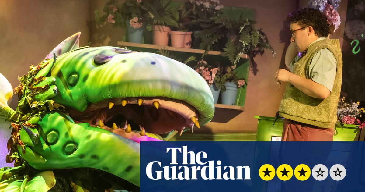 Little Shop of Horrors review – a mixed bouquet of kooky romance, doo-wop and wild B-movie