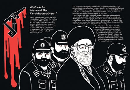 Pages from Woman, Life, Freedom by Marjane Satrapi.