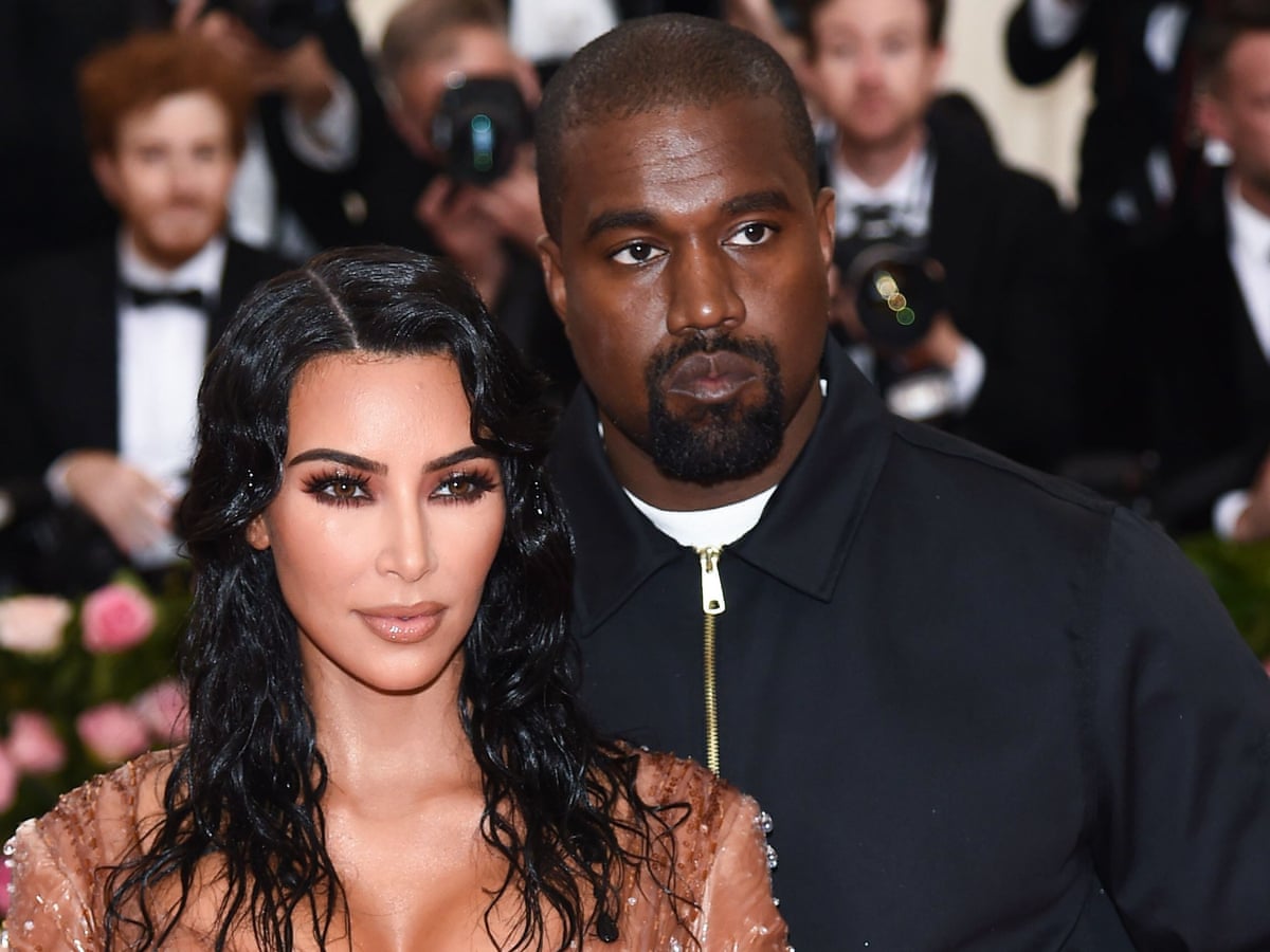 Kim Kardashian twins with hubby Kanye West in pairs of