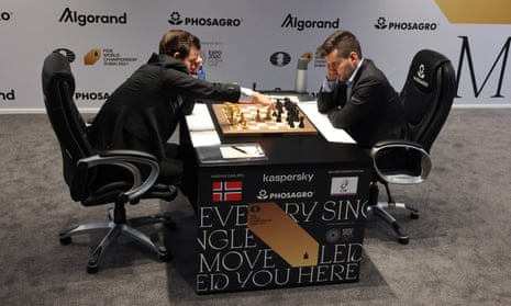 Chess: World title match gets under way in Astana without Magnus Carlsen, Magnus Carlsen