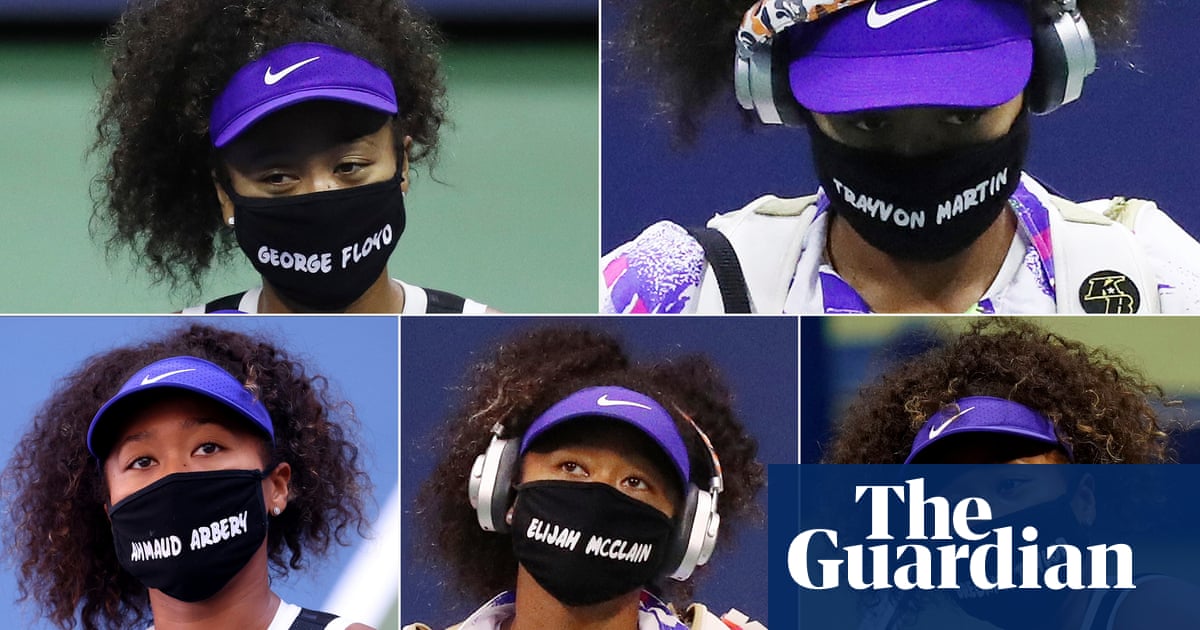 Naomi Osaka keeps victims of racial injustice in spotlight with US Open masks