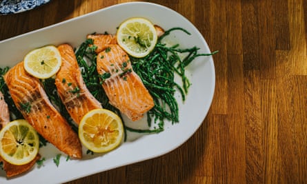 Eat a mixture of foods that are high in omega-3 fatty acids such as salmon.