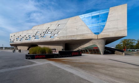 Phaeno science centre in Wolfsburg, Germany, designed by architect Zaha Hadid.