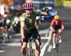 Valgren claims stage 17 of Giro d’Italia but Jonas Vingegaard stays in pink