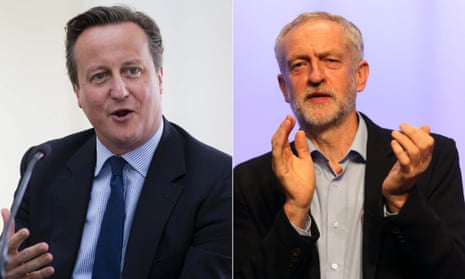 Cameron: apparently the bringer of good tidings for Corbyn.