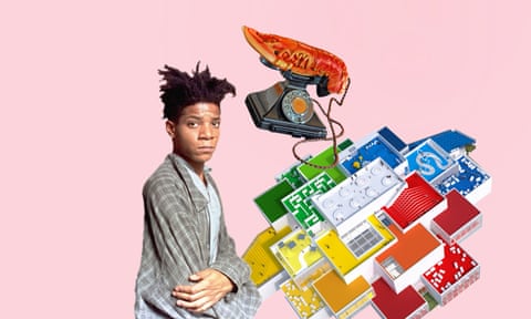 Jean-Michel Basquiat, Lobster Telephone (red), 1938, by Salvador Dalí and Edward James, the Lego House