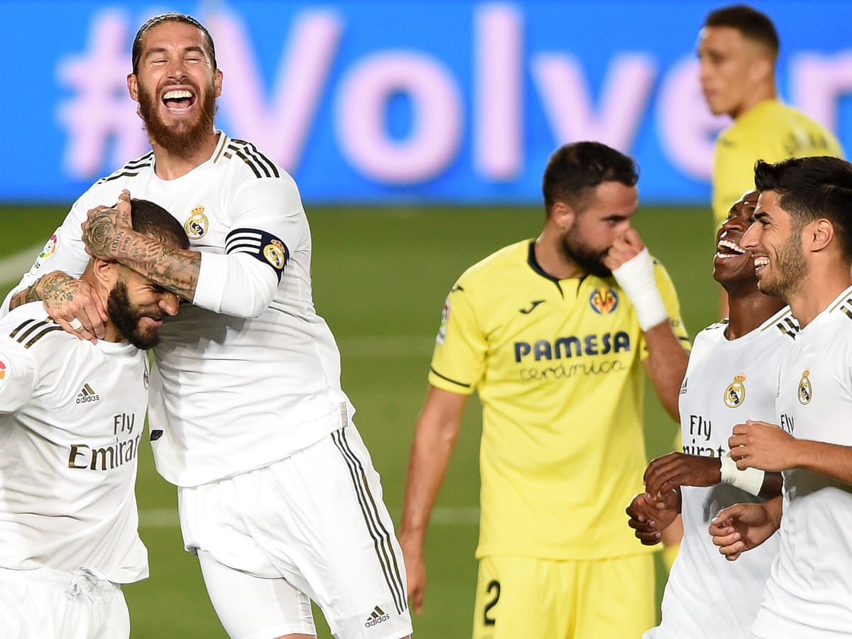 Real Madrid Win La Liga Title After Beating Villarreal As It Happened Football The Guardian