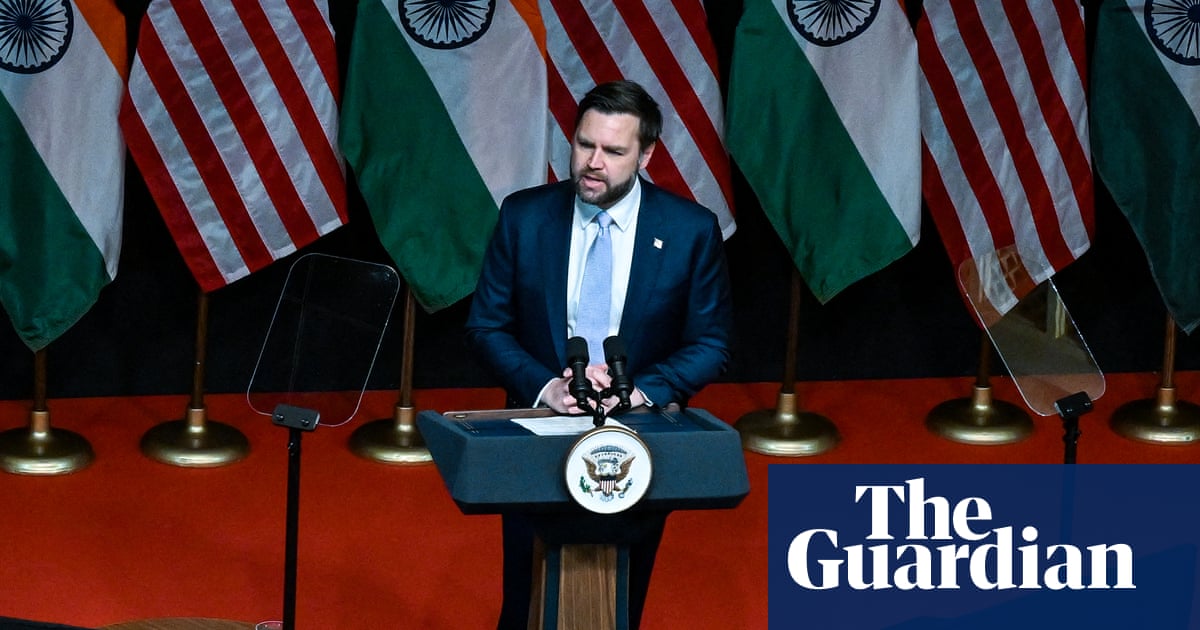 Vance says 21st century could be dark time for humanity' in speech in India