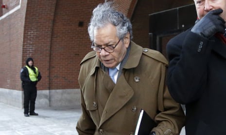 The founder of Insys Therapeutics, John Kapoor, leaves federal court in Boston earlier this year.