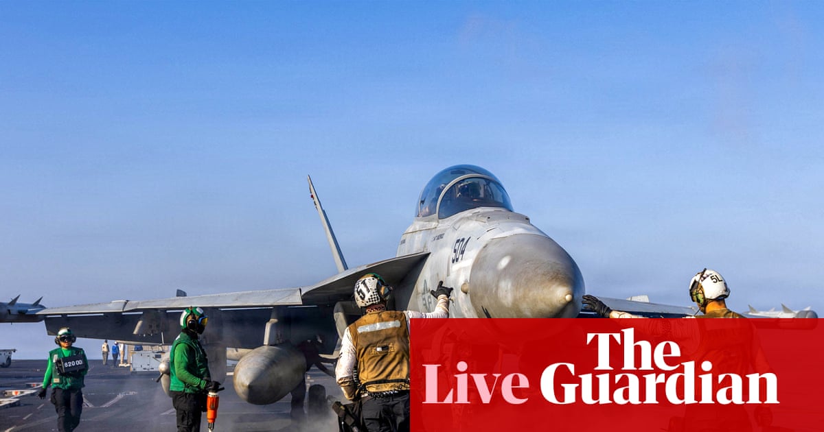 Trump claims US stockpiles mean wars can be fought ‘forever’; Kristi Noem testifies before Congress – US politics live