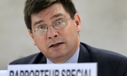 United Nations special rapporteur on human rights of migrants Francois Crépeau