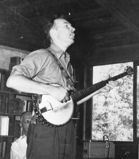 Peggy’s brother Pete Seeger ... ‘I love what he did with his life.’