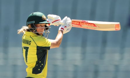 Meg Lanning of Australia is likely to miss the looming showdown with England in Brisbane.