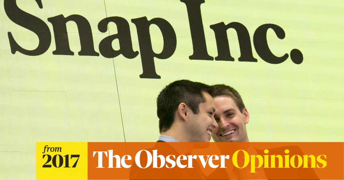 Is Snapchat The Sign Of A Post Literary Future John Naughton