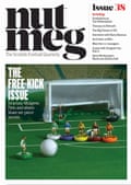 Cover of issue 38 of Nutmeg magazine