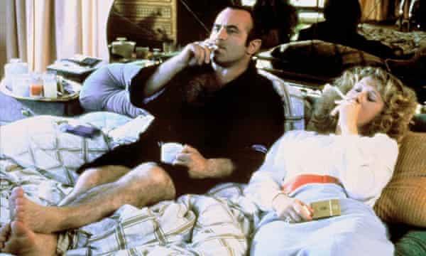 Mirren with Bob Hoskins in The Long Good Friday.