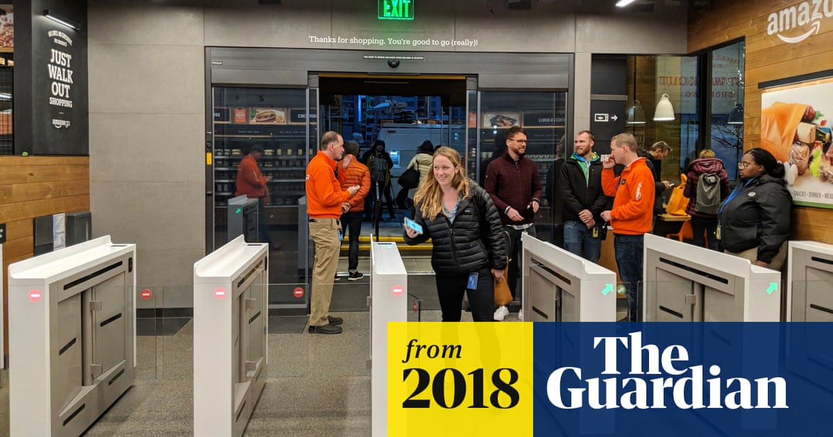 Amazon Go Convenience And Concern At New Checkout Free Corner Shop Amazon The Guardian Amazon Go Convenience And Concern At New Checkout Free Corner Shop Amazon The Guardian