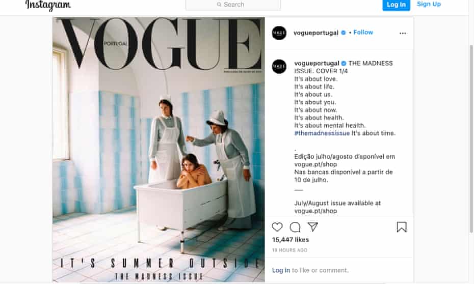 Vogue Portugal front cover