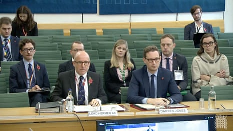 Lord Hermer and Darren Jones at the JCNCC